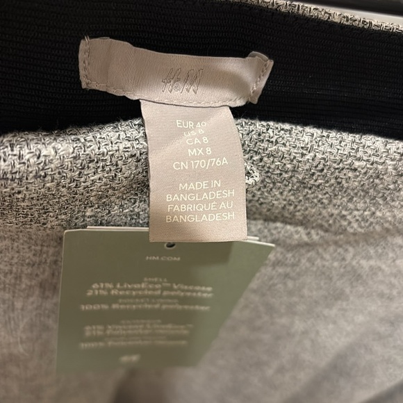 H&M Grey Wide Leg Trousers. - Picture 2 of 4